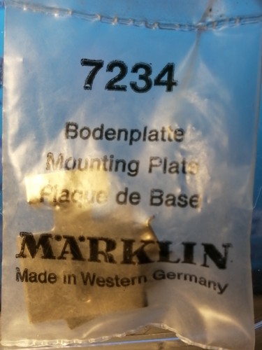 Märklin 7234 piastra - h0,