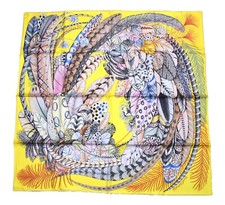 Foulard Hermes Plumes En Fete