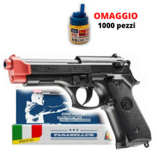 Villa Giocattoli Pistola Aria Giocattolo Parabellum Softaria  Spara Pallini 6mm