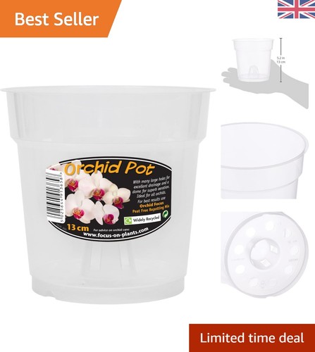 Vaso per orchidee - vaso, trasparente