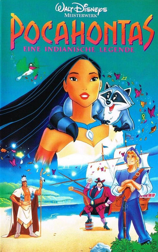 Disney pocahontas vhs - disney,