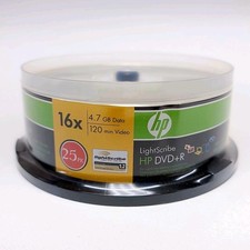 NUOVO HP LightScribe DVD+R 16X