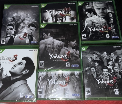 Yakuza limited run xbox - yakuza,