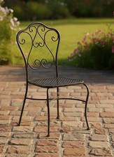 sedia poltrona in ferro pieno