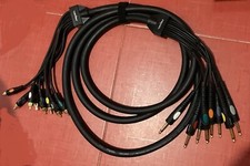 Cavo Multicore PROEL Dei Hard 8 Jack M 6,3mm 8 Rca M  Come Nuovo