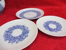 3 Piattini (Piatto Da Torta E Sottocoppa), Rosenthal, Romanze Blu!