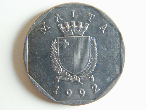 Moneda coin malta50 cent - coin, 1992