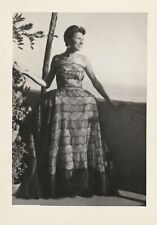 B3 -   Foto Photo Fotografia Anni 50 - Donna Abito Ballo