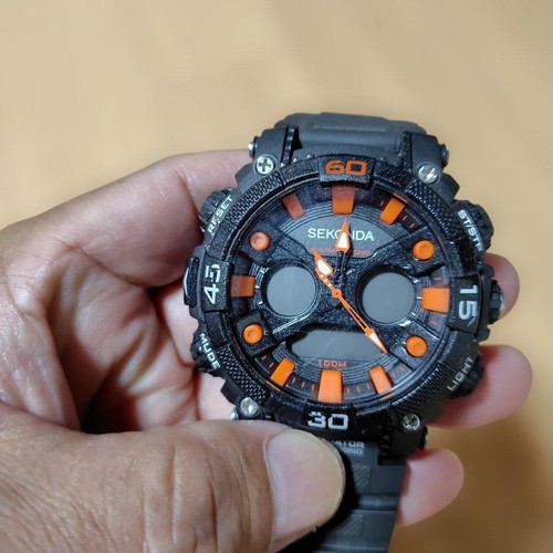 Orologio sekonda ana digi - ana-digi, nero
