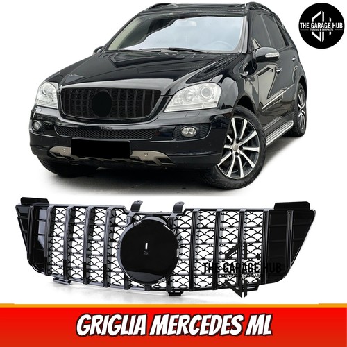 Griglia sportiva nera lucida - sportiva,