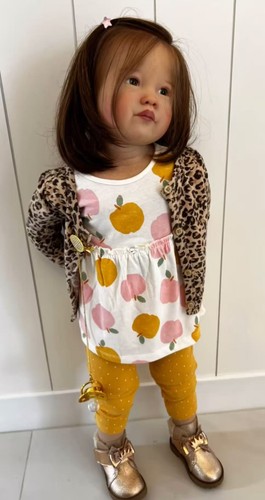 30in realistic toddler - realistic, girl