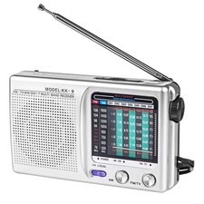 PORTABLE 9 BAND WORLD RECEIVER