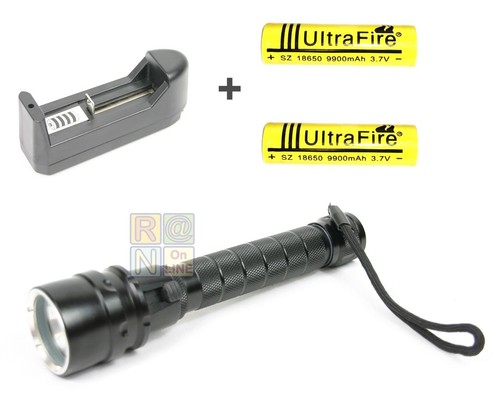 Torcia immersione sub pesca - immersione,