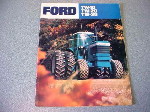 Brochure trattore agricolo