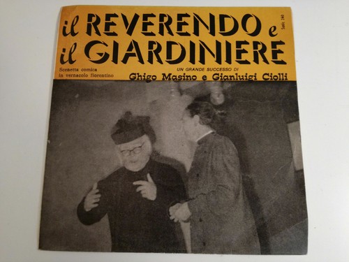 Reverendo il giardiniere - e,