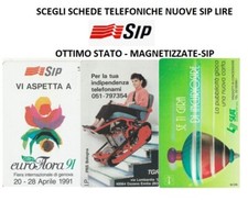 SCEGLI SCHEDE TELEFONICHE NUOVE SIP - OTTIMO STATO- MAGNETIZZATE