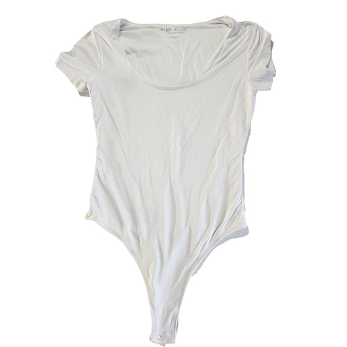 Body donna bianco rosa - , luxe