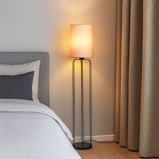 Piantana Lampada Letto Tessuto