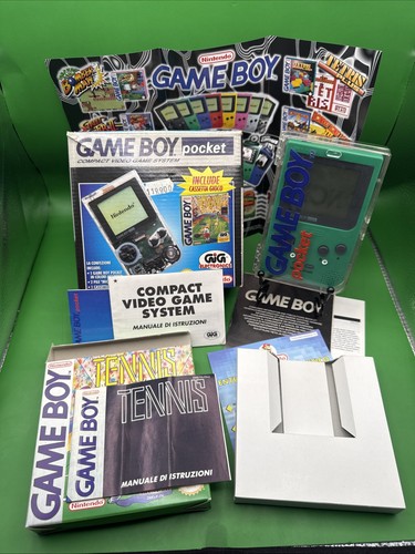 Game boy pocket console verde - game,