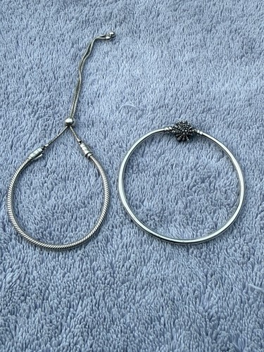 Pandora 925 bangle - ,