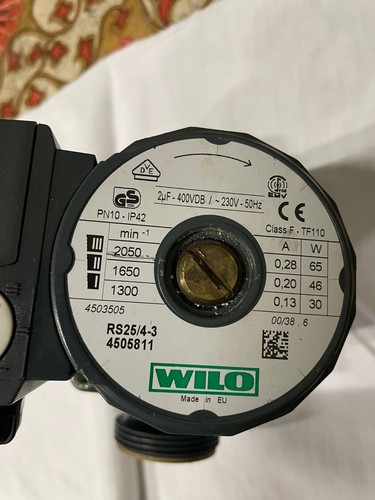 Pompa circolatore wilo - pompa,