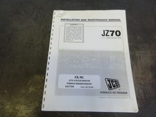 JCB JZ70 Excavator Hydraulic