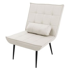 Poltrona reclinabile crema