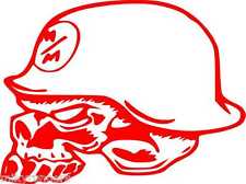 Teschio Skull Stikers-Adesivo Prespaziato decorazioni stampe auto moto casa