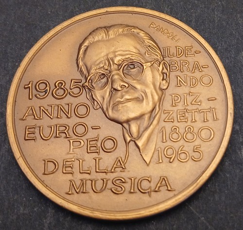 Medaglia 1985 anno europeo - medaglia,