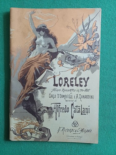Libretto opera loreley - d'opera,