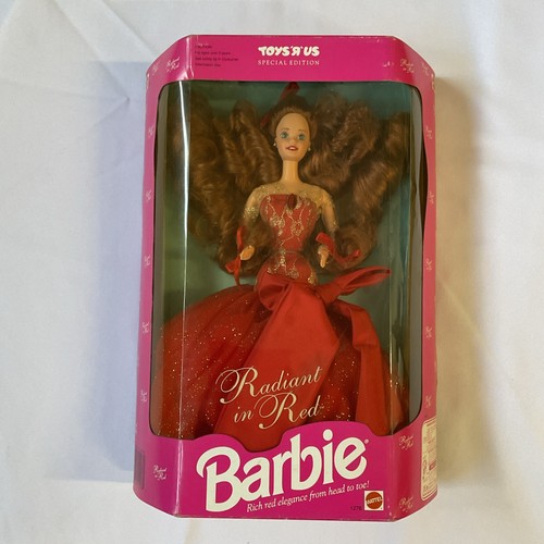 Radiant red barbie doll - in,