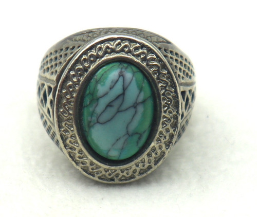 Anello acciaio con - acciaio,