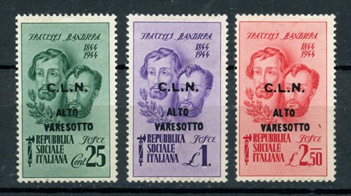 Italia emissioni 1945 - emissioni, c.l.n.: