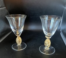 COPPIA Bicchieri Murano Seguso