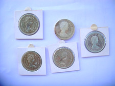 CANADA monete  1 DOLLARO comm. 1982/73/75/78/81  ARGENTO 500 - 5 Monete