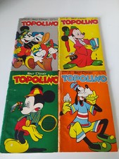 Topolino n. 4, 6, 7 e 9 originali