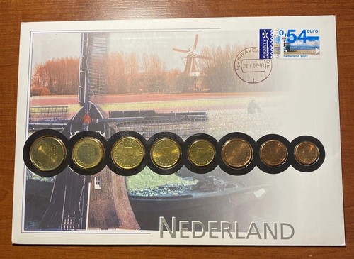 Set monete euro 2002 olanda - 2002,