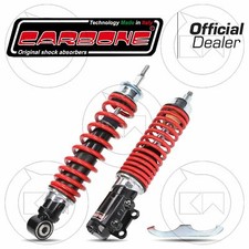 AMMORTIZZATORI ANTERIORE POSTERIORE CARBONE ROSSO VESPA LX 125 IE 2009-2011