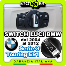 Interruttore SWITCH Manopola Accensione Accendi LUCI per BMW Serie 3 Touring E91