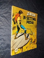 ZAGOR SCRITTA ROSSA Ristampa nr. 125 condiz. buone LA SETTIMA PROVA
