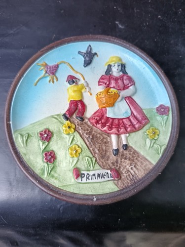 Ceramica piatto stagioni - ceramica, 4