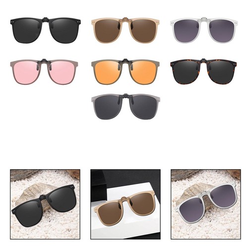 Occhiali sole con clip - con,