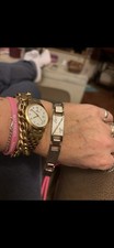 Bracciale Bracciali Argento 925 Anni 50 Cesellato Vintage