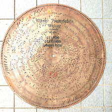 Antique Disc for Orchestrion