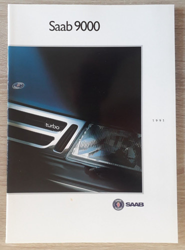 Brochure saab 9000 1991 i - 1991,