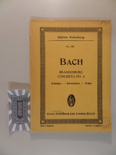 Brandenburg concerto g - brandenburg, 4