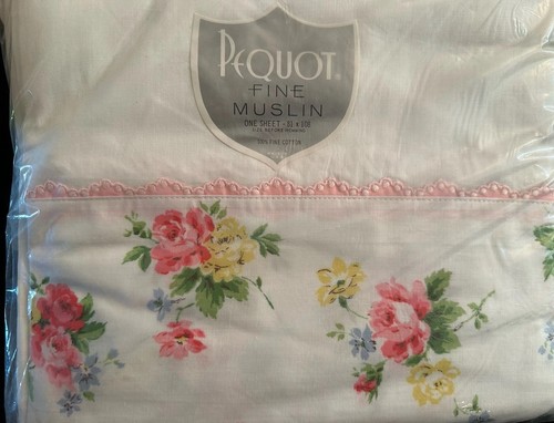 Lenzuolo cottage rosa vintage