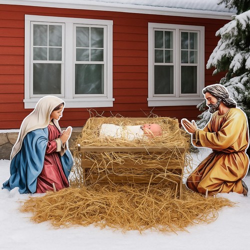 Pezzi set presepe grande - 10,