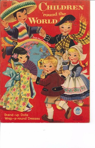 Bambola carta vintage non - bambola, di