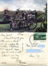 Cartolina Carretto Siciliano